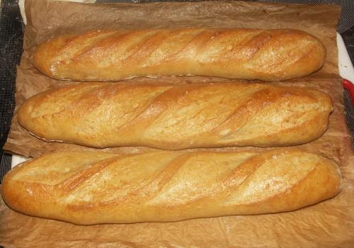 Baguettes of spelt