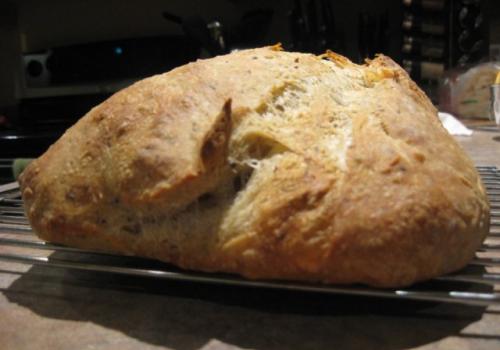 my first sourdough loaf