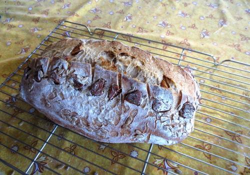 Dried fig & sunflower seed bread
