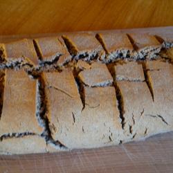 Buckwheat only sourdough - second attempt.