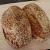 (69) 100% Wholemeal Chia Sourdough, using Four Leaf's 85% Light Flour, June 2010