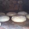 and bread into the oven for the first time...